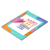 Links Handers Day Notizblock (Linke Seite)