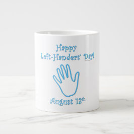 Links Handers Tag Jumbo-Tasse