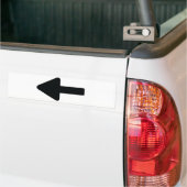 links Ikone des Pfeiles Autoaufkleber (Auf Lkw)