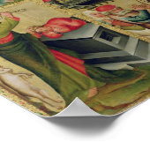 Links Innenhof des Hohen Altars Poster (Ecke)