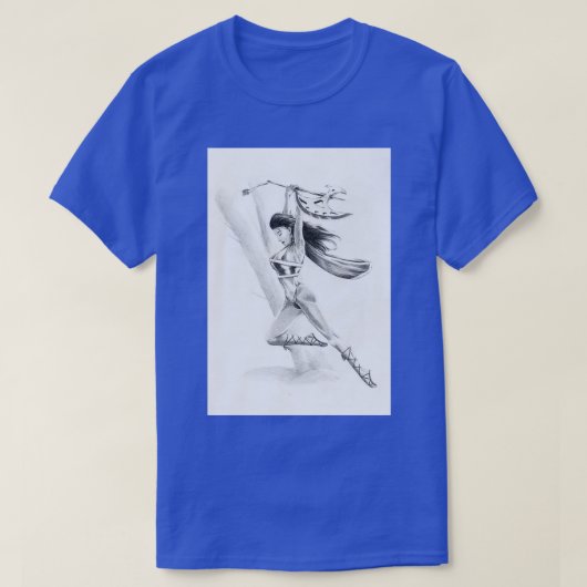Links Kürzung T-Shirt (Design vorne)