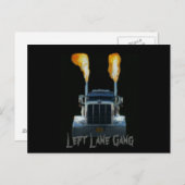 Links Lane Gang Postkarte (Vorne/Hinten)