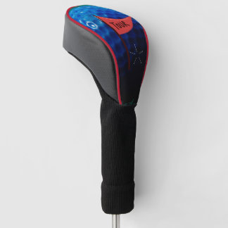 Links Legacy:Golf Head Cover mit Tour-Worthy Flag Golf Headcover