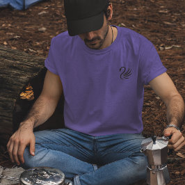 Links Logo für den Schwarzen Schwanz T-Shirt