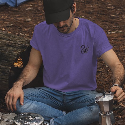 Links Logo für den Schwarzen Schwanz T-Shirt