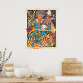 Links Magie - Erwachen des unschuldigen Dummköpfs Poster (Küche)