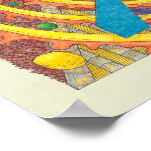 Links Magie - Erwachen des unschuldigen Dummköpfs Poster (Ecke)