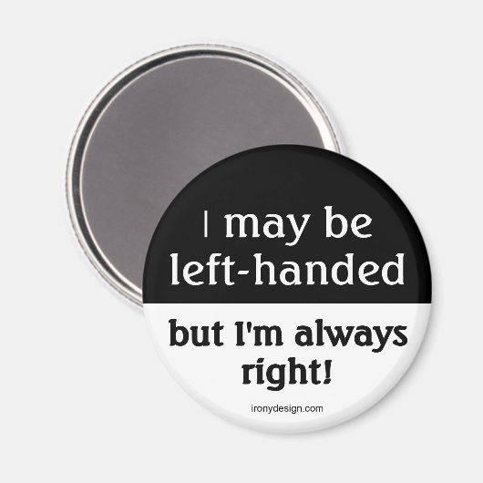 Links Magnet (Vorderseite/Rückseite)