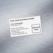 Links Magnetkarte Magnetische Visitenkarte (Beispiel)