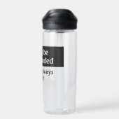 Links Menschen CamelBak Trinkflasche (Rückseite)