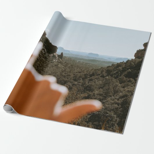 Links menschliche Hand Geschenkpapier (Ungerollt)