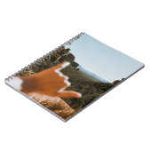 Links menschliche Hand Notizblock (Linke Seite)