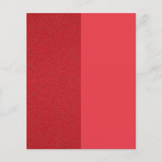 Links-Noise Tomato Red Square Flyer - Anpassbar (Vorne)