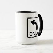 Links nur flinke Demokraten Tasse (VorderseiteRechts)