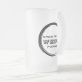 Links oder rechtes BOTW-Logo Mattierte Tasse (VorderseiteRechts)