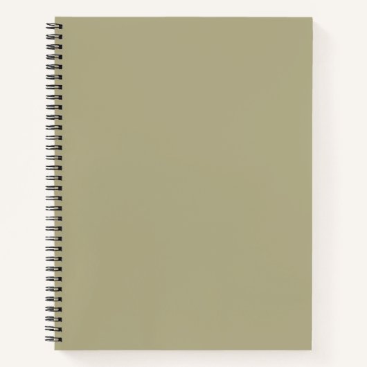 Links Personalisierter Name der Seite Grün und Sch Notizblock (Vorderseite)