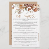 Links rechtes Baby in der Blütenblütendusche (Vorne/Hinten)