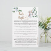 Links Right Winter Baby Showspiel (Stehend Vorderseite)