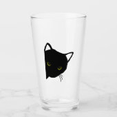 links schwarze Katzenaugen Glas (Vorderseite)