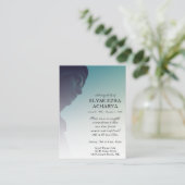 links Seitenkarte des Fotos Visitenkarte (Stehend Vorderseite)