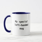Links Tasse Novelty Lefty Spaß (Links)