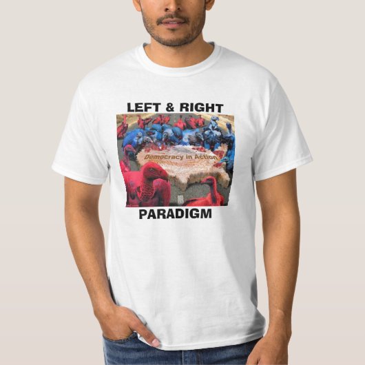 LINKS U. RECHT, PARADIGMA T-Shirt (Vorderseite)