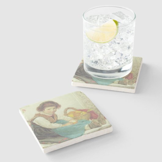 Links verantwortliches steinuntersetzer (Seitenansicht)