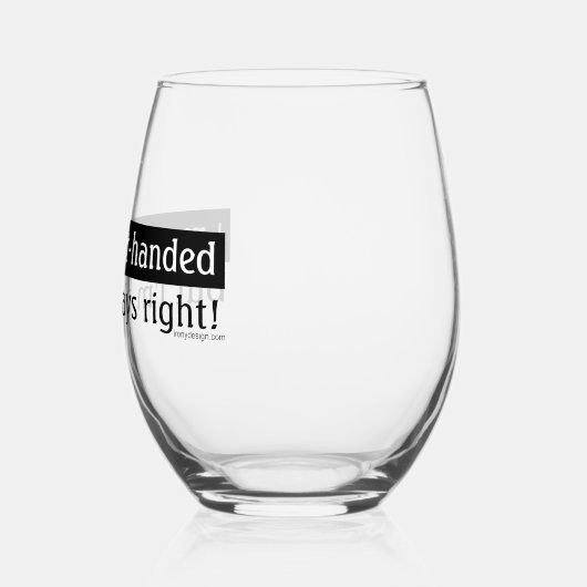 Links Weinglas Ohne Stiel (Links)