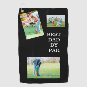 Links zum Vater: Bestes Vater-Golfhandtuch Golfhandtuch