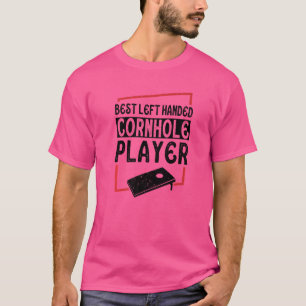 Linkshänder Cornhole Spieler Vintage T-Shirt