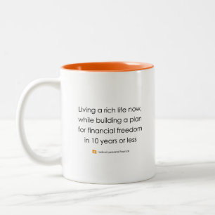 Linkshänder-Radikale-Slogan-Tasse Zweifarbige Tasse