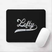 Linkshänder Stolz Southpaw Softll Schrift Mousepad (Mit Mouse)