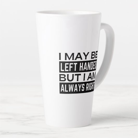 Linkshänder Tasse (Rechte Ecke)
