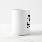 Linkshänder-Tasse Kaffeetasse (Mittel)