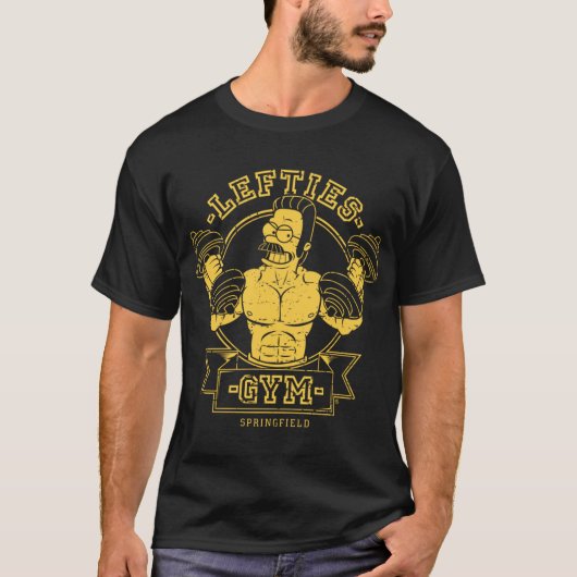 LINKSHÄNDER-TURNHALLEN-Junge T-Shirt (Vorderseite)