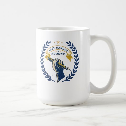 Linkshändig & Legendär Kaffeetasse (Rechts)