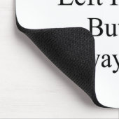 Linkshändig Mousepad (Ecke)