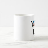 Linkshändig Sie Lüge! Tasse (Mittel)