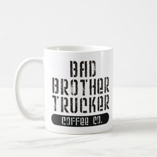Linkshändige Fernlastfahrer-Schalen Kaffeetasse