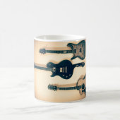 Linkshändige Gitarren Kaffeetasse (Mittel)