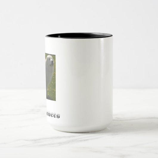 Linkshändige Pyrenäen-Tasse XL Tasse (Zentrum)