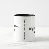 Linkshändige Tasse (Zentrum)