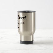 Linkshändiger Einsatz Delicous Kaffee Reisebecher (Mittel)