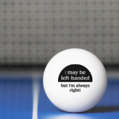 Linkshändiger Leute Spaß Tischtennisball (Netto)