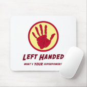 Linkshändiger SuperPower Mousepad (Mit Mouse)
