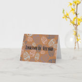 Linksmų šv. Velykų, litauisches glückliches Ostern Karte (Gelbe Blume)