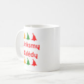 linksmy kaledy coffee Tasse (Vorderseite Links)