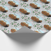 Linlithgow Palace - Royal Stewart/Stuart Christmas Geschenkpapier (Ecke)