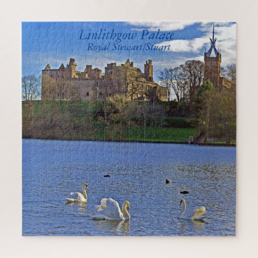 Linlithgow Palace - Royal Stewart/Stuart Puzzle (Vertikal)