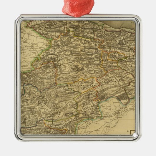 Linlithgowshire Ornament Aus Metall (Vorne)